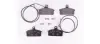 Комплект тормозных колодок, дисковый тормоз HELLA PAGID 8DB355005981 (фото 1)