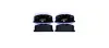 Комплект тормозных колодок, дисковый тормоз HELLA PAGID 8DB355006091 (фото 1)