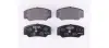Комплект тормозных колодок, дисковый тормоз HELLA PAGID 8DB355006151 (фото 1)