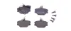 Комплект тормозных колодок, дисковый тормоз HELLA PAGID 8DB355006191 (фото 3)