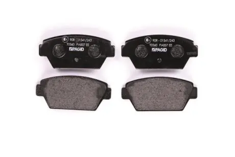 Комплект тормозных колодок, дисковый тормоз HELLA PAGID 8DB355006231