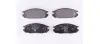 Комплект тормозных колодок, дисковый тормоз HELLA PAGID 8DB355006251 (фото 1)