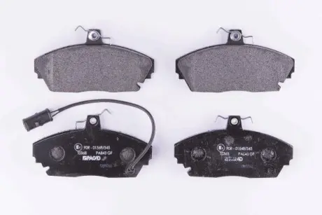 Комплект тормозных колодок, дисковый тормоз HELLA PAGID 8DB355006291