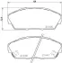 Комплект тормозных колодок, дисковый тормоз HELLA PAGID 8DB355006301 (фото 2)