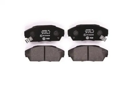 Комплект тормозных колодок, дисковый тормоз HELLA PAGID 8DB355006301