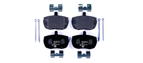 Комплект тормозных колодок, дисковый тормоз HELLA PAGID 8DB355006361