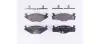 Комплект тормозных колодок, дисковый тормоз HELLA PAGID 8DB355006381 (фото 1)
