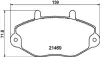 Комплект тормозных колодок, дисковый тормоз HELLA PAGID 8DB355006401 (фото 1)