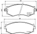 Комплект тормозных колодок, дисковый тормоз HELLA PAGID 8DB355006421 (фото 2)
