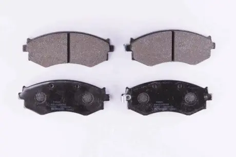 Комплект тормозных колодок, дисковый тормоз HELLA PAGID 8DB355006421