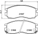 Комплект тормозных колодок, дисковый тормоз HELLA PAGID 8DB355006471 (фото 4)