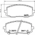 Комплект тормозных колодок, дисковый тормоз HELLA PAGID 8DB355006571 (фото 4)
