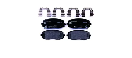 Комплект тормозных колодок, дисковый тормоз HELLA PAGID 8DB355006571