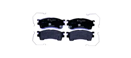 Комплект тормозных колодок, дисковый тормоз HELLA PAGID 8DB355006621