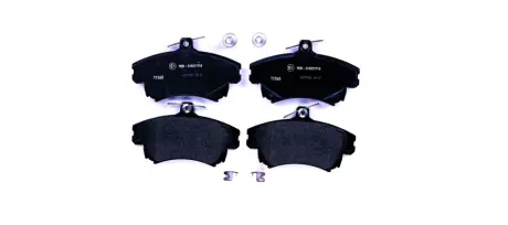 Комплект тормозных колодок, дисковый тормоз HELLA PAGID 8DB355006711