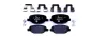 Комплект тормозных колодок, дисковый тормоз HELLA PAGID 8DB355006741 (фото 1)