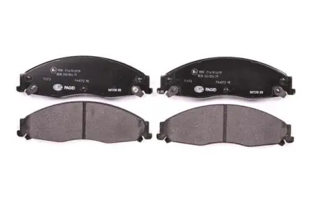 Комплект тормозных колодок, дисковый тормоз HELLA PAGID 8DB355006791