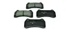 Комплект тормозных колодок, дисковый тормоз HELLA PAGID 8DB355006931 (фото 1)
