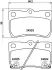 Комплект тормозных колодок, дисковый тормоз HELLA PAGID 8DB355006971 (фото 4)
