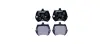 Комплект тормозных колодок, дисковый тормоз HELLA PAGID 8DB355007081 (фото 1)