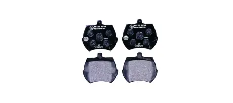 Комплект тормозных колодок, дисковый тормоз HELLA PAGID 8DB355007081