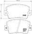 Комплект тормозных колодок, дисковый тормоз HELLA PAGID 8DB355007171 (фото 1)