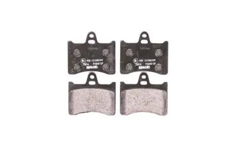 Комплект тормозных колодок, дисковый тормоз HELLA PAGID 8DB355007201
