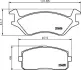Комплект тормозных колодок, дисковый тормоз HELLA PAGID 8DB355007231 (фото 1)