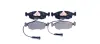 Комплект тормозных колодок, дисковый тормоз HELLA PAGID 8DB355007341 (фото 1)