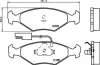 Комплект тормозных колодок, дисковый тормоз HELLA PAGID 8DB355007431 (фото 1)