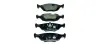 Комплект тормозных колодок, дисковый тормоз HELLA PAGID 8DB355007521 (фото 1)
