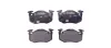Комплект тормозных колодок, дисковый тормоз HELLA PAGID 8DB355007661 (фото 1)