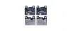 Комплект тормозных колодок, дисковый тормоз HELLA PAGID 8DB355008111 (фото 1)