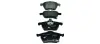 Комплект тормозных колодок, дисковый тормоз HELLA PAGID 8DB355008141 (фото 1)