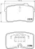 Комплект тормозных колодок, дисковый тормоз HELLA PAGID 8DB355008201 (фото 1)