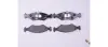 Комплект тормозных колодок, дисковый тормоз HELLA PAGID 8DB355008331 (фото 1)