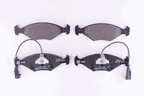 Комплект тормозных колодок, дисковый тормоз HELLA PAGID 8DB355008391