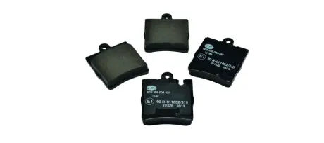 Комплект тормозных колодок, дисковый тормоз HELLA PAGID 8DB355008451
