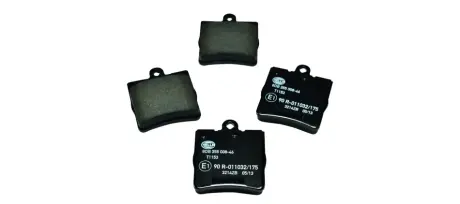 Комплект тормозных колодок, дисковый тормоз HELLA PAGID 8DB355008461