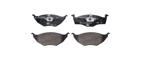 Комплект тормозных колодок, дисковый тормоз HELLA PAGID 8DB355008481