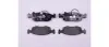 Комплект тормозных колодок, дисковый тормоз HELLA PAGID 8DB355008521 (фото 1)