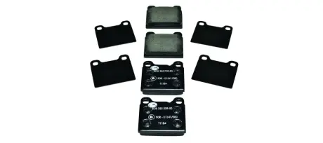 Комплект тормозных колодок, дисковый тормоз HELLA PAGID 8DB355008801