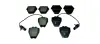 Комплект тормозных колодок, дисковый тормоз HELLA PAGID 8DB355009031 (фото 1)