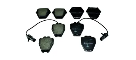 Комплект тормозных колодок, дисковый тормоз HELLA PAGID 8DB355009031