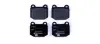Комплект тормозных колодок, дисковый тормоз HELLA PAGID 8DB355009061 (фото 1)