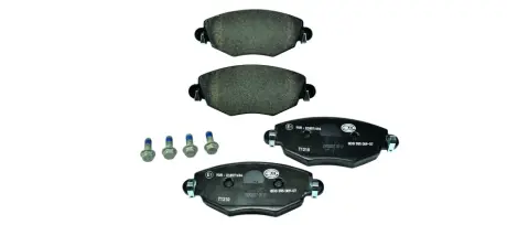 Комплект тормозных колодок, дисковый тормоз HELLA PAGID 8DB355009071