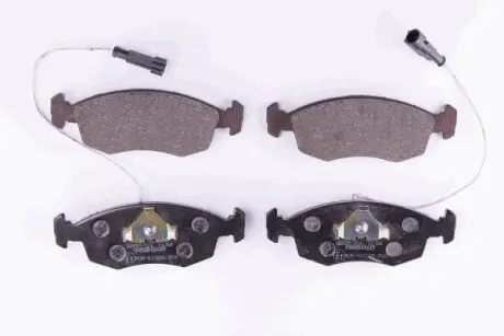Комплект тормозных колодок, дисковый тормоз HELLA PAGID 8DB355009151