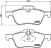 Комплект тормозных колодок, дисковый тормоз HELLA PAGID 8DB355009171 (фото 4)