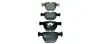 Комплект тормозных колодок, дисковый тормоз HELLA PAGID 8DB355009301 (фото 1)