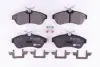 Комплект тормозных колодок, дисковый тормоз HELLA PAGID 8DB355009321 (фото 2)